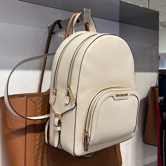 Michael Kors Jaycee Medium Logo Backpack
Light Cream - Picture 11 of 16